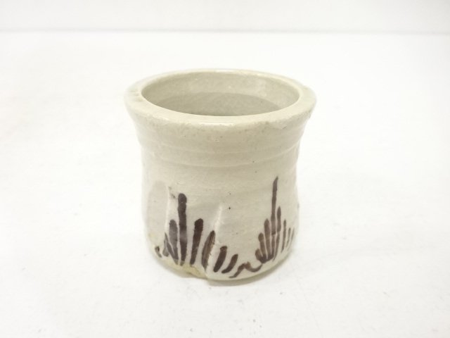 JAPANESE TEA CEREMONY / SHINO WARE / FUTAOKI LID REST 